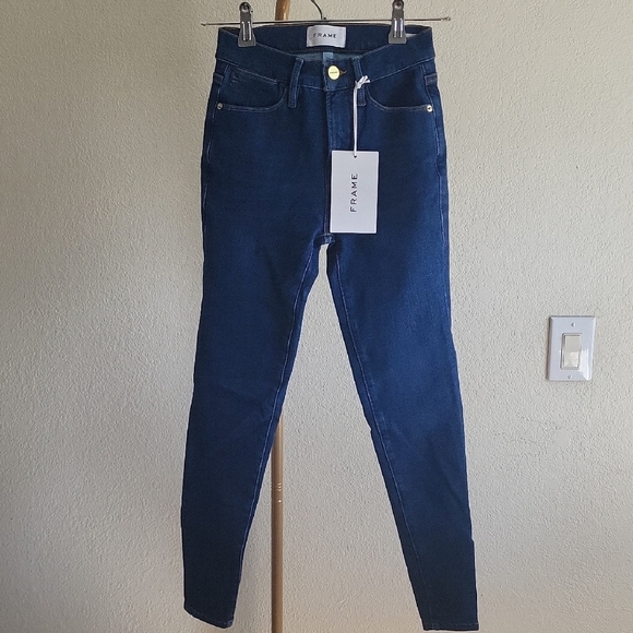 Frame Denim Women's‎ Blue Jeans 24HR Skinny Fit SZ24 - Picture 1 of 7